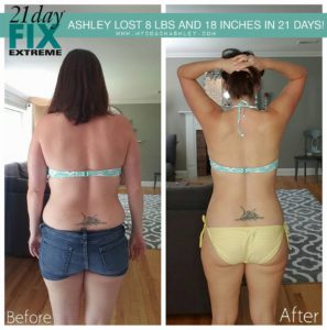 My Results from 1 Round of 21 Day Fix Extreme!