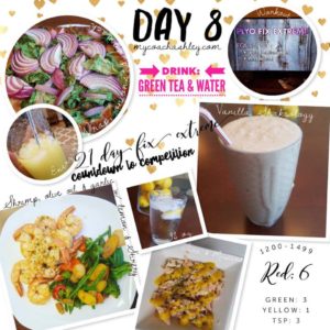 Day 8 - 21 Day Fix Extreme
