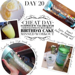 Day 20 - 21 Day Fix Extreme