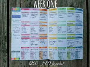 Meal Planning Journal