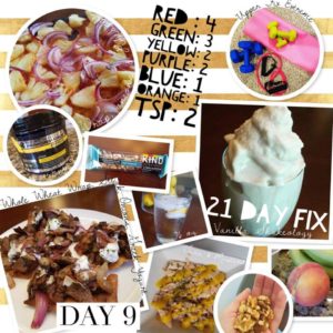 Day 9 - 21 Day Fix Extreme